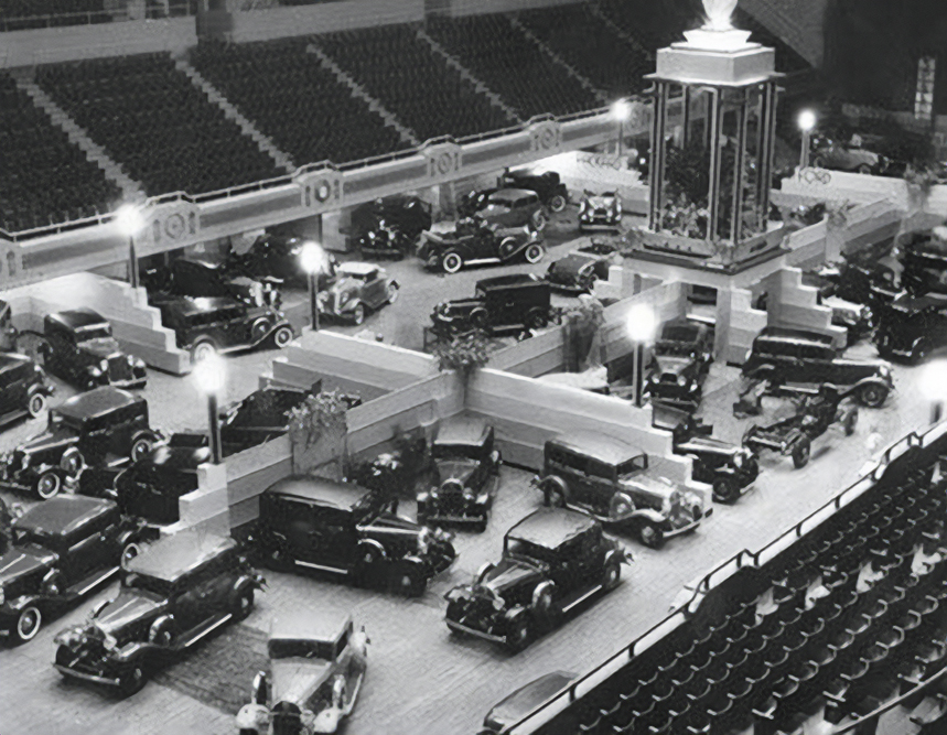 1932 Cleveland Auto Show at Cleveland Public Hall